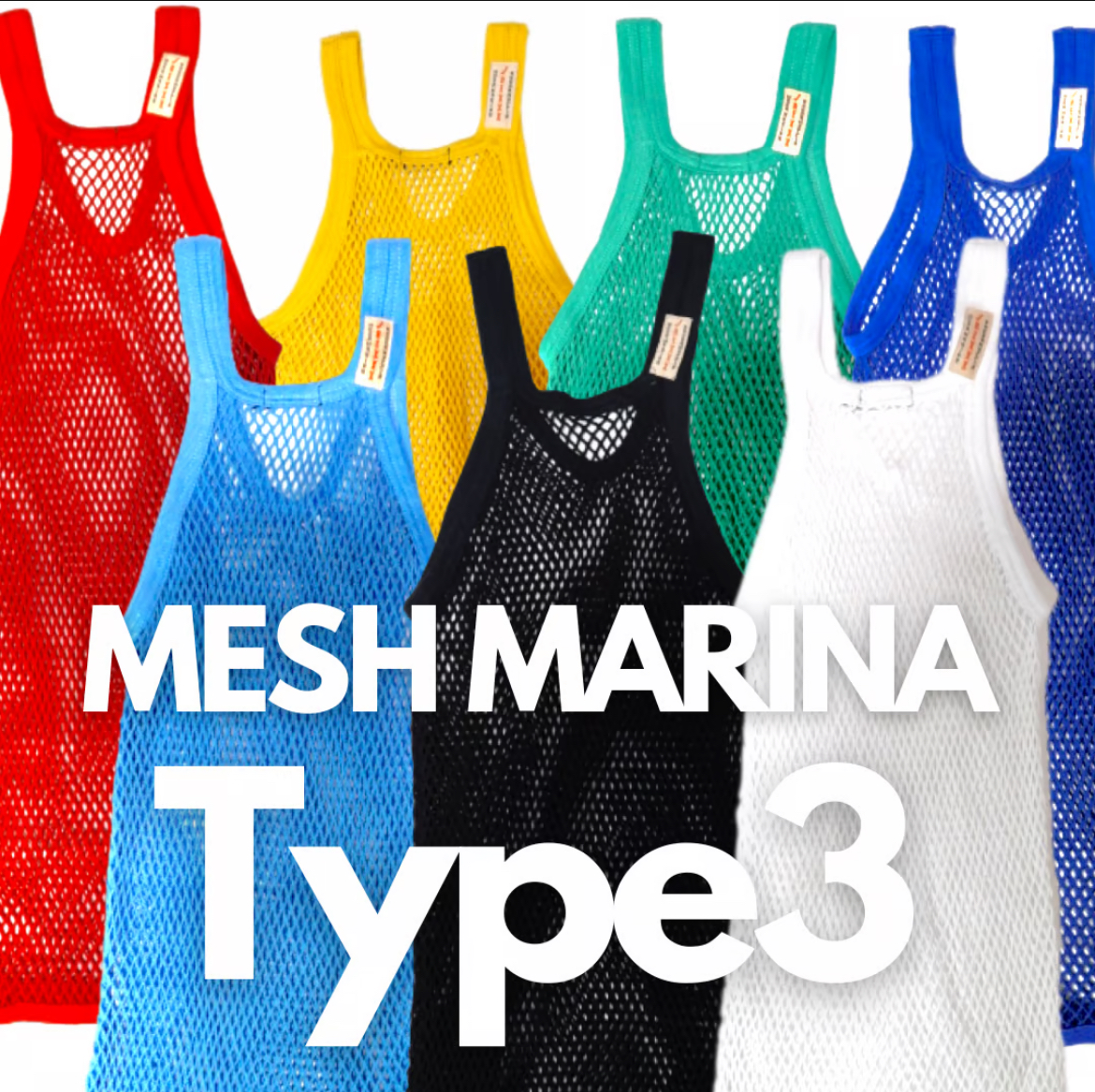 J-REXXX アミシャツ MESH MARINA "Type3"